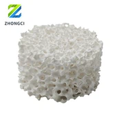 Filtre en mousse céramique pour moulage d'aluminium